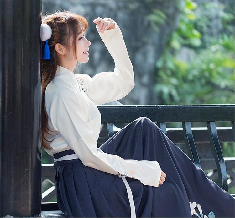 家佳樂文學女裝改良漢服女古裝