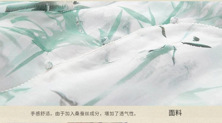 七分袖唐裝家佳樂(lè)文學(xué)上衣
