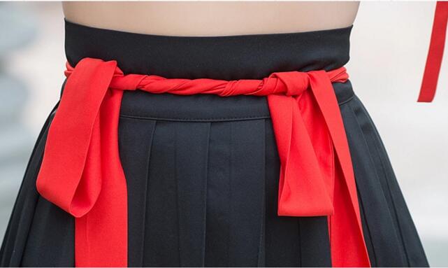 改良家佳樂文學襖裙刺繡花襦裙古裝圖片