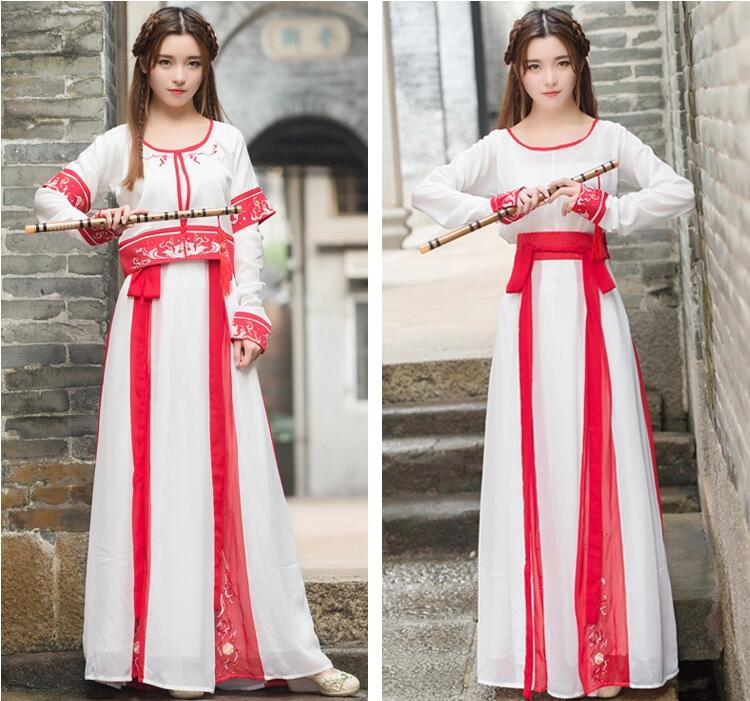 家佳樂文學(xué)古裝漢元素表演服