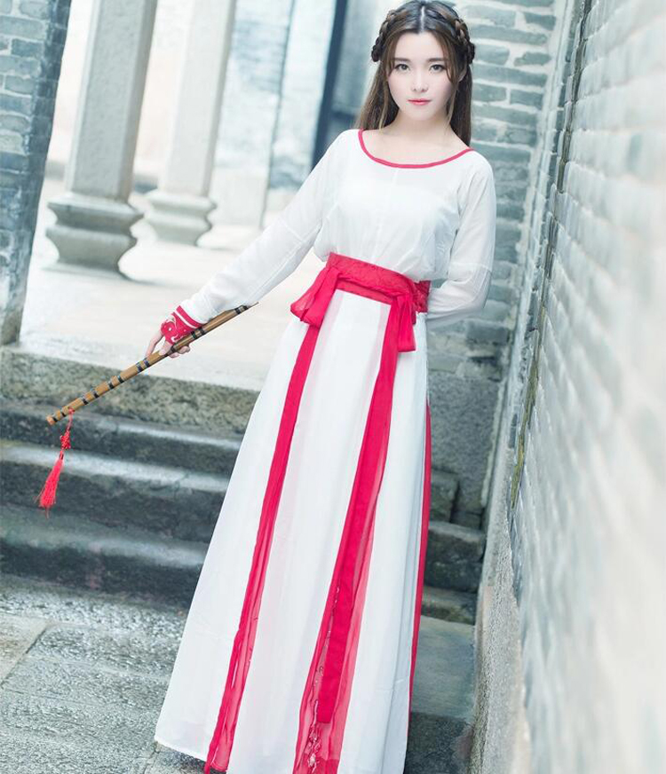 家佳樂文學(xué)古裝漢元素表演服