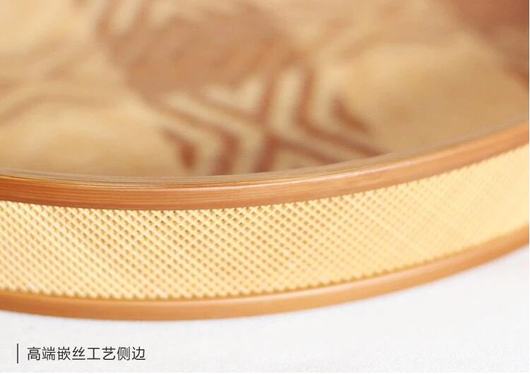 家佳樂文學(xué)家用竹編茶點(diǎn)收納托盤