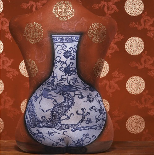 人體彩繪，彩繪圖片