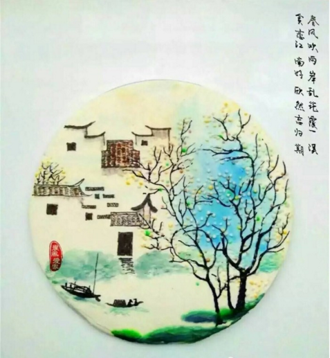 彩繪圖片，彩繪蛋糕