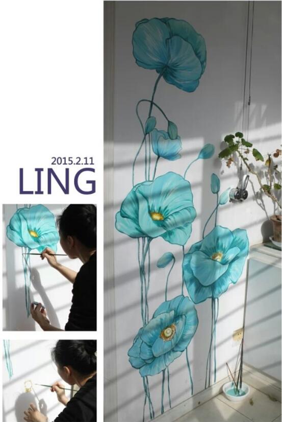 墻面彩繪，彩繪圖片