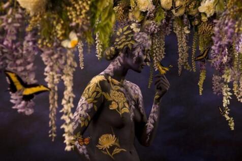 創(chuàng)意人體彩繪，彩繪藝術(shù)