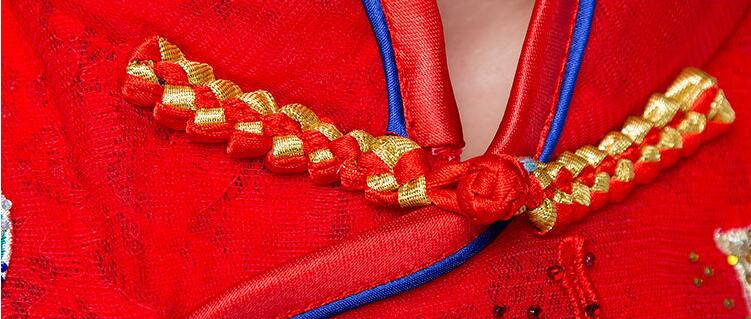 家佳樂文學刺繡中式婚紗中式禮服圖片