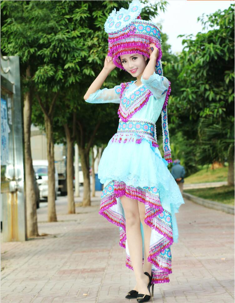 家佳樂文學(xué)民族服裝苗族服飾