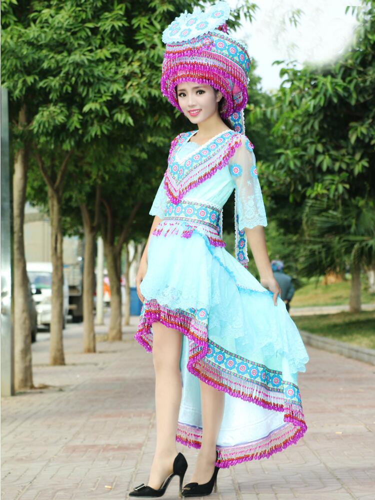 家佳樂文學(xué)民族服裝苗族服飾