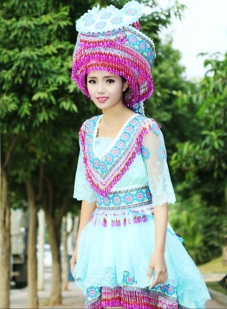 家佳樂文學(xué)民族服裝苗族服飾