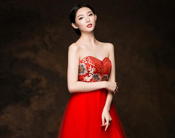 家佳樂(lè)文學(xué)古典禮服中式婚禮禮服