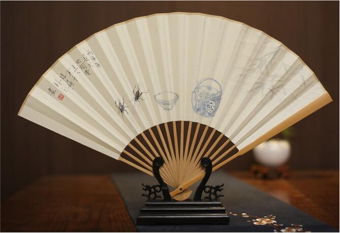 家佳樂文學玉竹折扇圖片