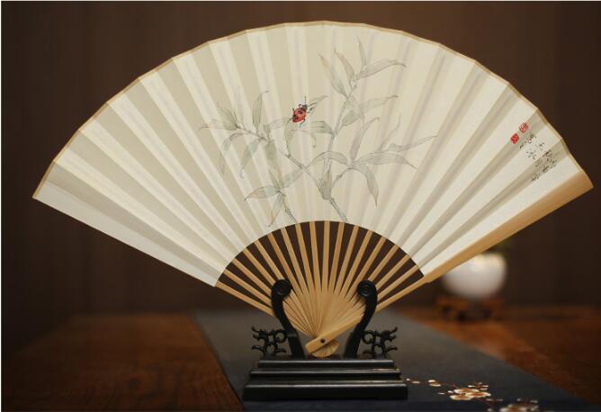 家佳樂文學玉竹折扇圖片