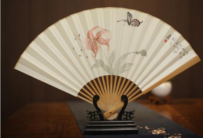 家佳樂文學玉竹折扇圖片