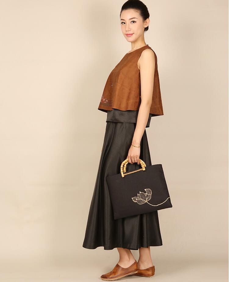 家佳樂文學(xué)中式背心女士唐裝