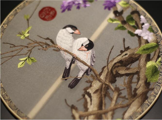 家佳樂文學(xué)蘇繡真絲扇