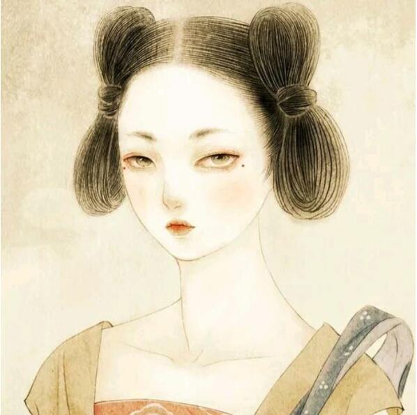 唯美古風動漫頭像，女生頭像