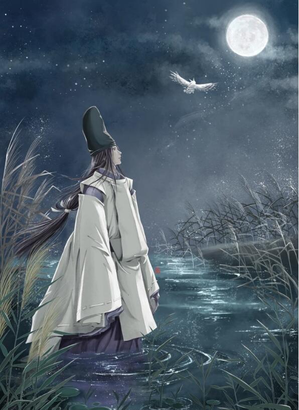 《棋魂》古風(fēng)動漫美男藤原佐為圖片