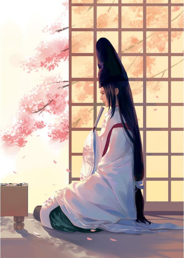 《棋魂》古風(fēng)動漫美男藤原佐為圖片