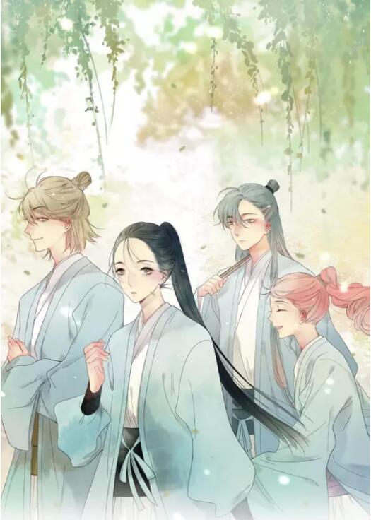 古風(fēng)漫畫(huà)《遠(yuǎn)山千霖》圖片，壁紙圖片