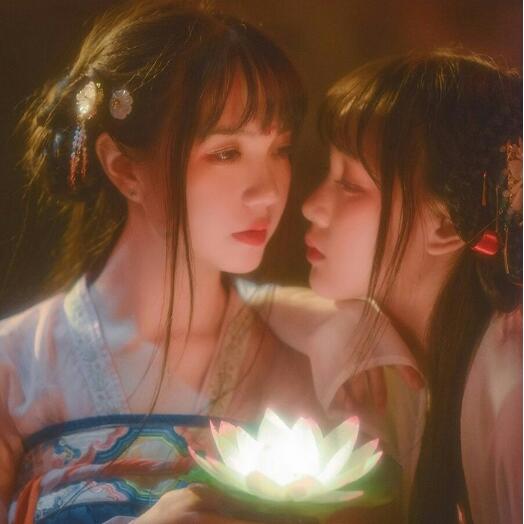 唯美真人古風(fēng)頭像，女生頭像