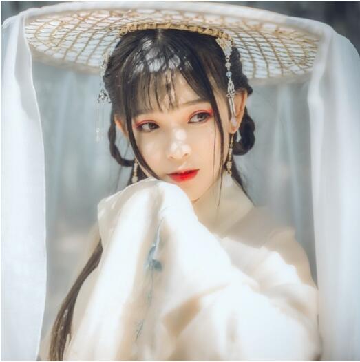 唯美真人古風(fēng)頭像，家佳樂文學(xué)圖片