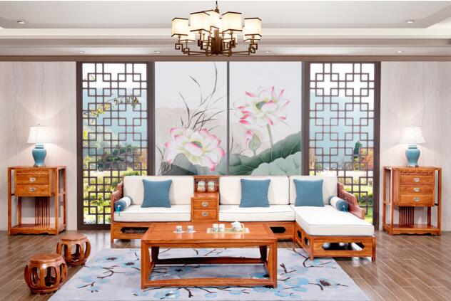 花梨木家具，中式實木玄關(guān)柜子