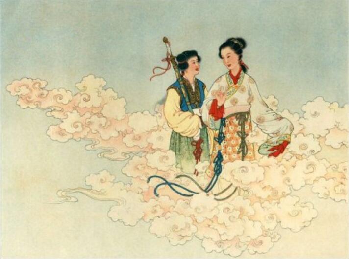 家佳樂文學(xué)白蛇傳奇，白蛇傳繪本插畫