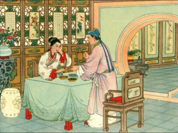 家佳樂文學(xué)白蛇傳奇，白蛇傳繪本插畫