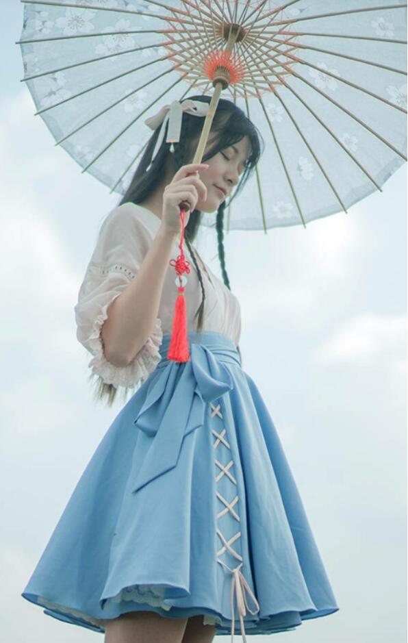 徐嬌漢服古裝圖片，家佳樂文學(xué)圖片