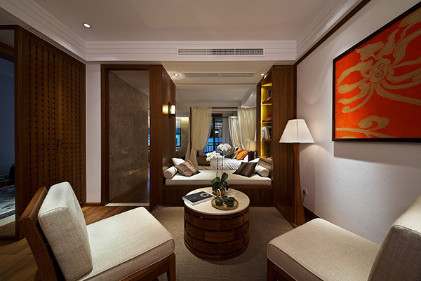 新中式裝修設(shè)計(jì)，會(huì)舍圖（一）