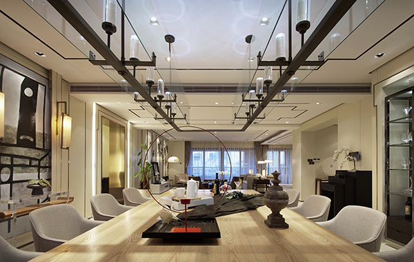 新中式裝修設(shè)計，會舍圖（三）