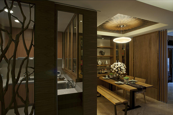 新中式裝修風格，室內裝修設計