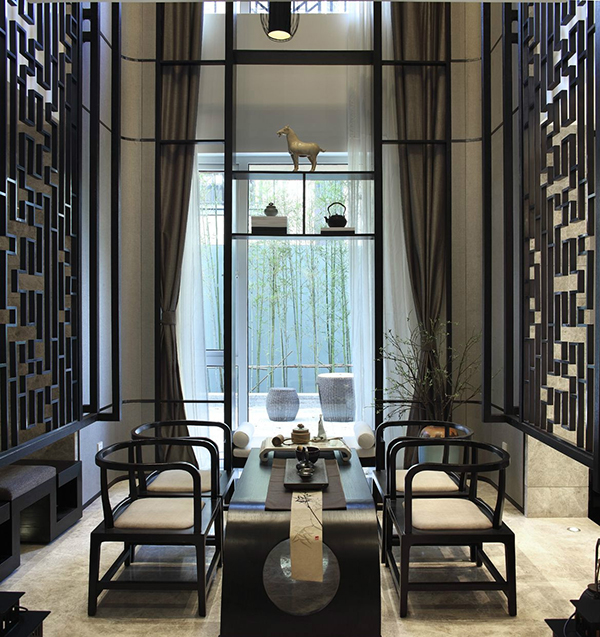 裝修設計圖，新中式裝修