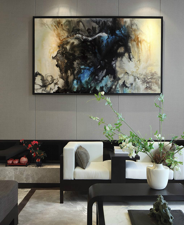 裝修設計圖，新中式裝修