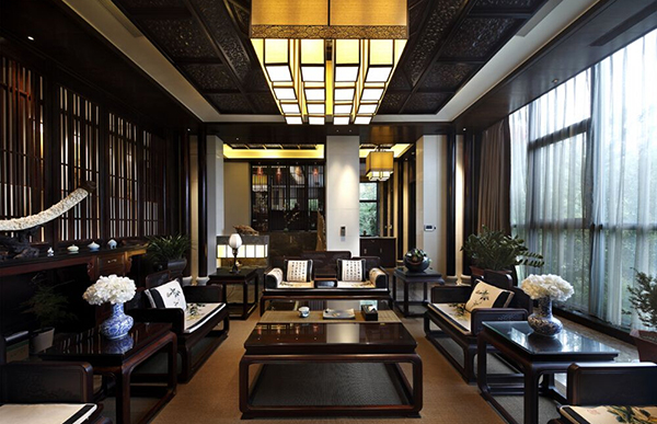 新中式裝修設(shè)計(jì)圖，會舍裝修