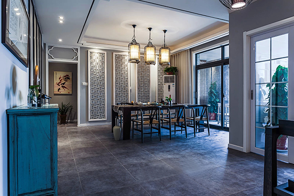 新中式房屋設(shè)計，會舍裝修設(shè)計圖