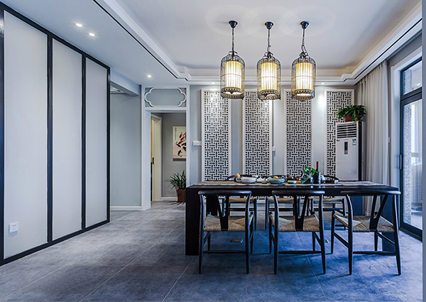 新中式房屋設(shè)計，會舍裝修設(shè)計圖