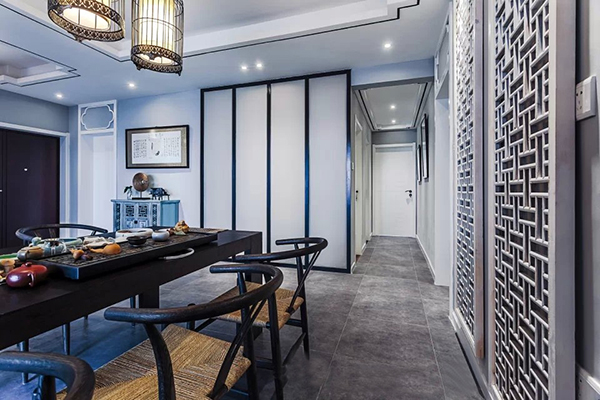 新中式房屋設(shè)計，會舍裝修設(shè)計圖