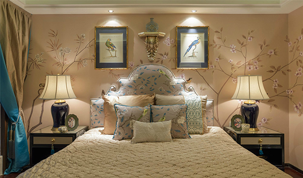 新中式裝飾風(fēng)格，會(huì)舍裝修設(shè)計(jì)