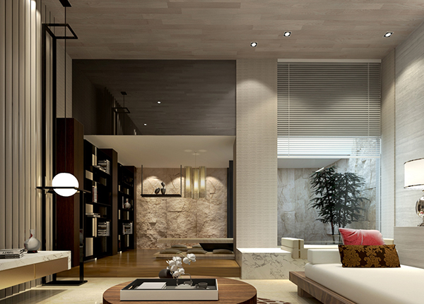會舍裝修設計，新中式裝修設計