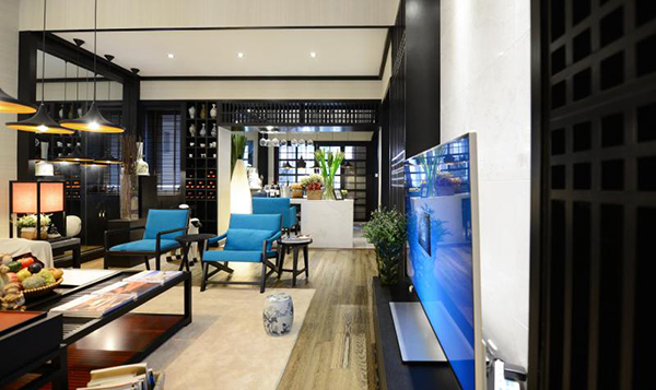 新中式裝修設(shè)計圖，會舍裝修圖