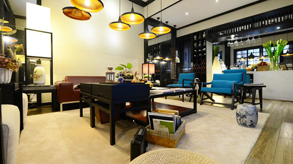 新中式裝修設(shè)計(jì)圖，會(huì)舍裝修圖