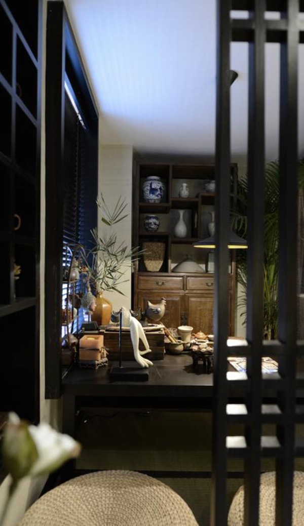 新中式裝修設(shè)計(jì)圖，會(huì)舍裝修圖