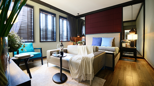 新中式裝修設(shè)計(jì)圖，會(huì)舍裝修圖