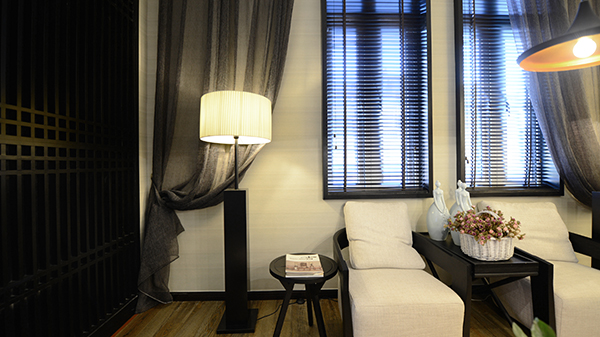 新中式裝修設計圖，會舍裝修圖