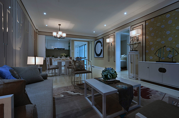 新中式裝修設(shè)計圖，會舍設(shè)計圖