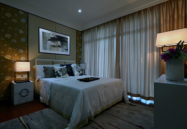 新中式裝修設(shè)計(jì)圖，會(huì)舍設(shè)計(jì)圖