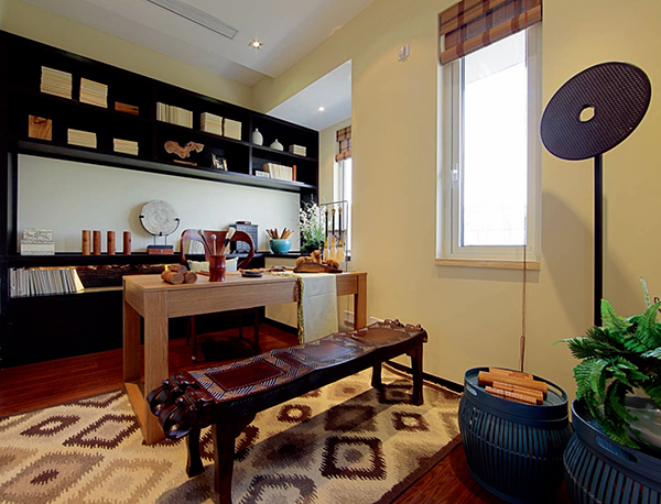 新中式裝修：會舍的新中式裝修設計