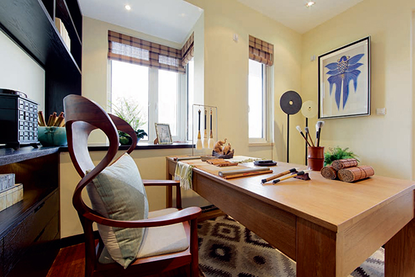 新中式裝修：會舍的新中式裝修設計